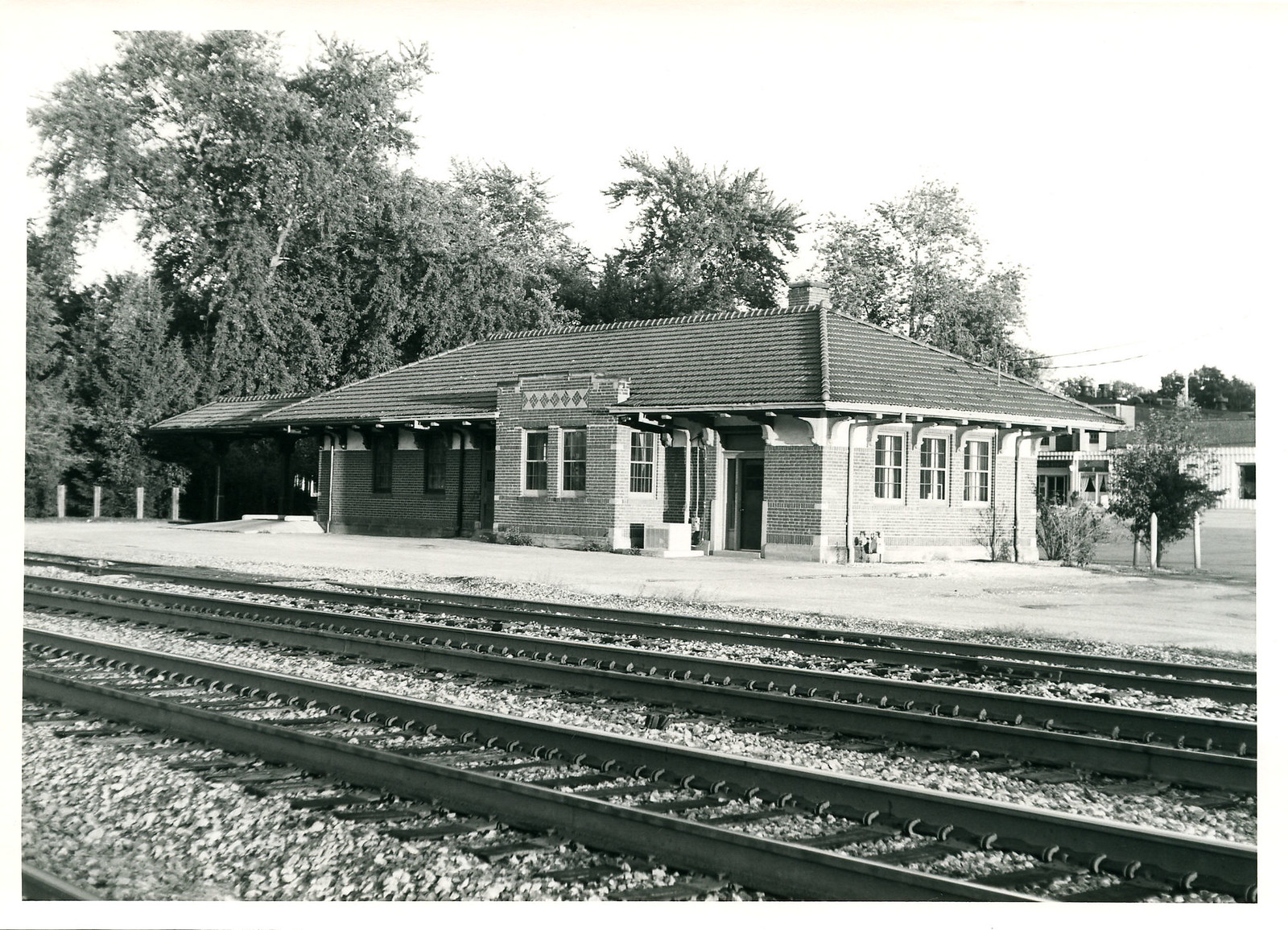Lake Shore and Michigan Southern Railway Station, 1981 - Chesterton, Indiana