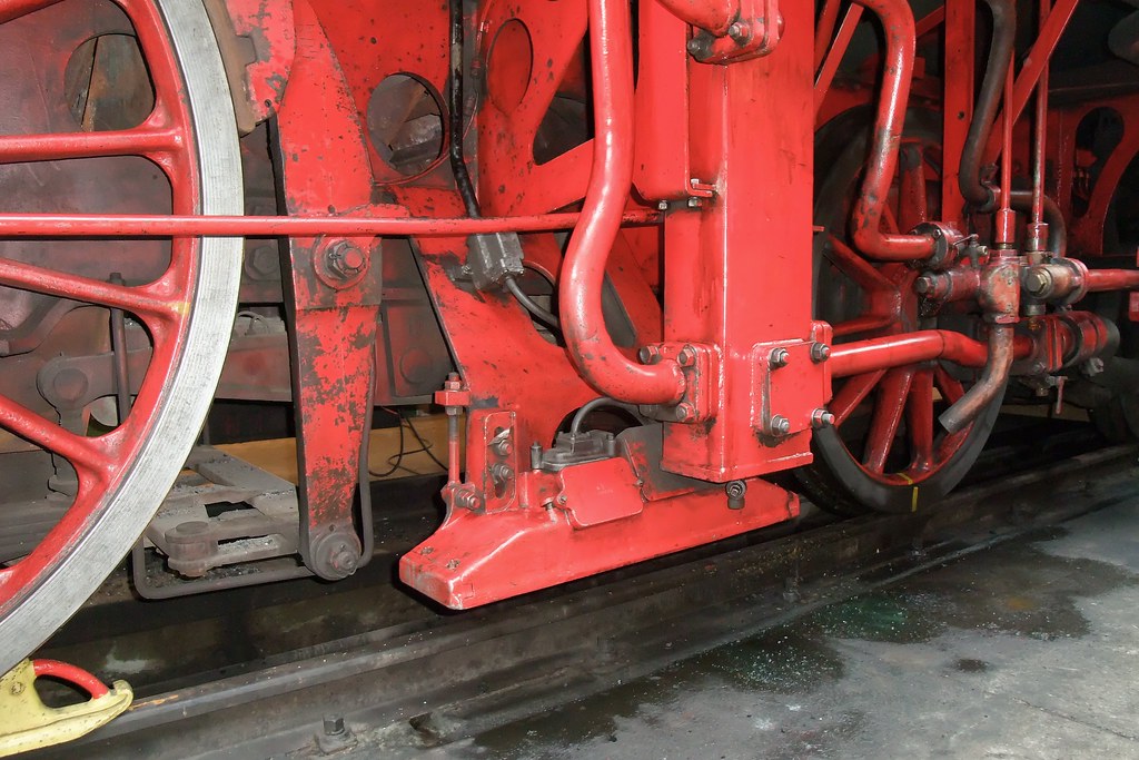 Steam locomotive with train protection system | That is spec… | Flickr