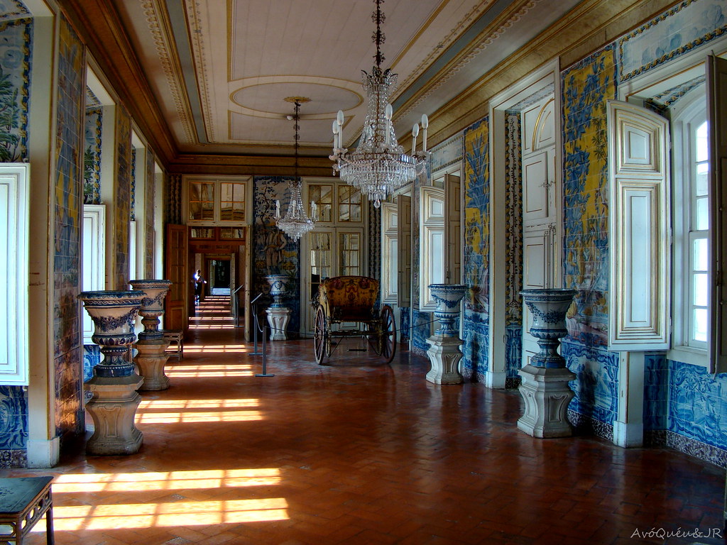 Palácio Nacional de Queluz - Sala dos Azulejos by AvóQuéu
