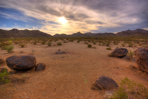 Sonoran Desert Sunset by nebarnix