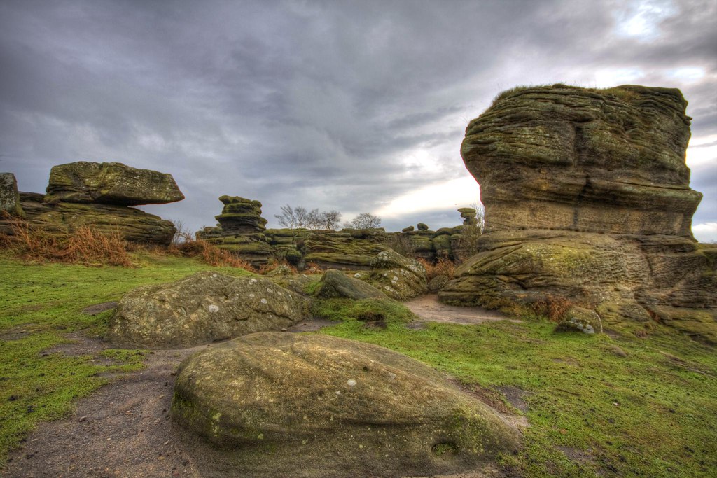 Bruman Rocks Brimham Rocks | There are many variations of rock formations… | Flickr
