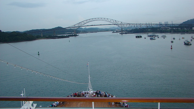 001 October 13 2009 -  Panama - Panama Canal - Bridge of the Americas