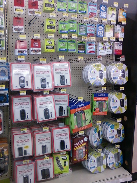 Wal-Mart - Denison, Iowa - Prepaid Phones