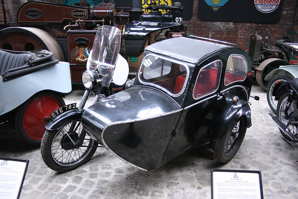 Panther Motorcycle & Sidecar