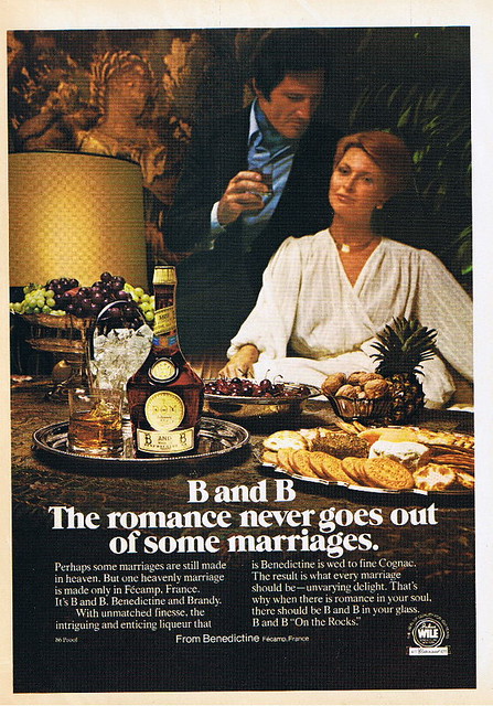 B and B liquor ad from the early 80's