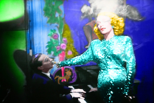 Movie Star Marlene Dietrich TV Shot