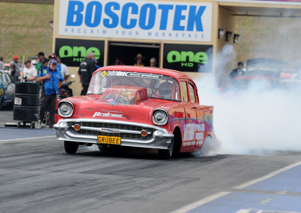 Wsid Dragway 57 burnout | Nostalgia Drags WSID Sydney Nov 09 | shane sharp | Flickr