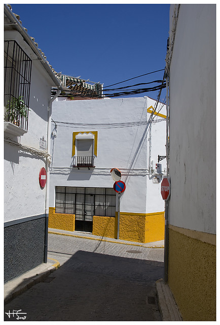 Rue d'Aguilar de la Frontera (Espagne, Andalousie)