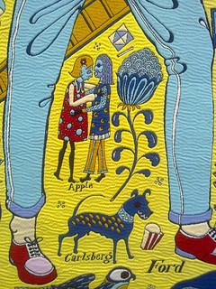 Grayson Perry: The Walthamstow tapestry, 2009 (detail) | Flickr