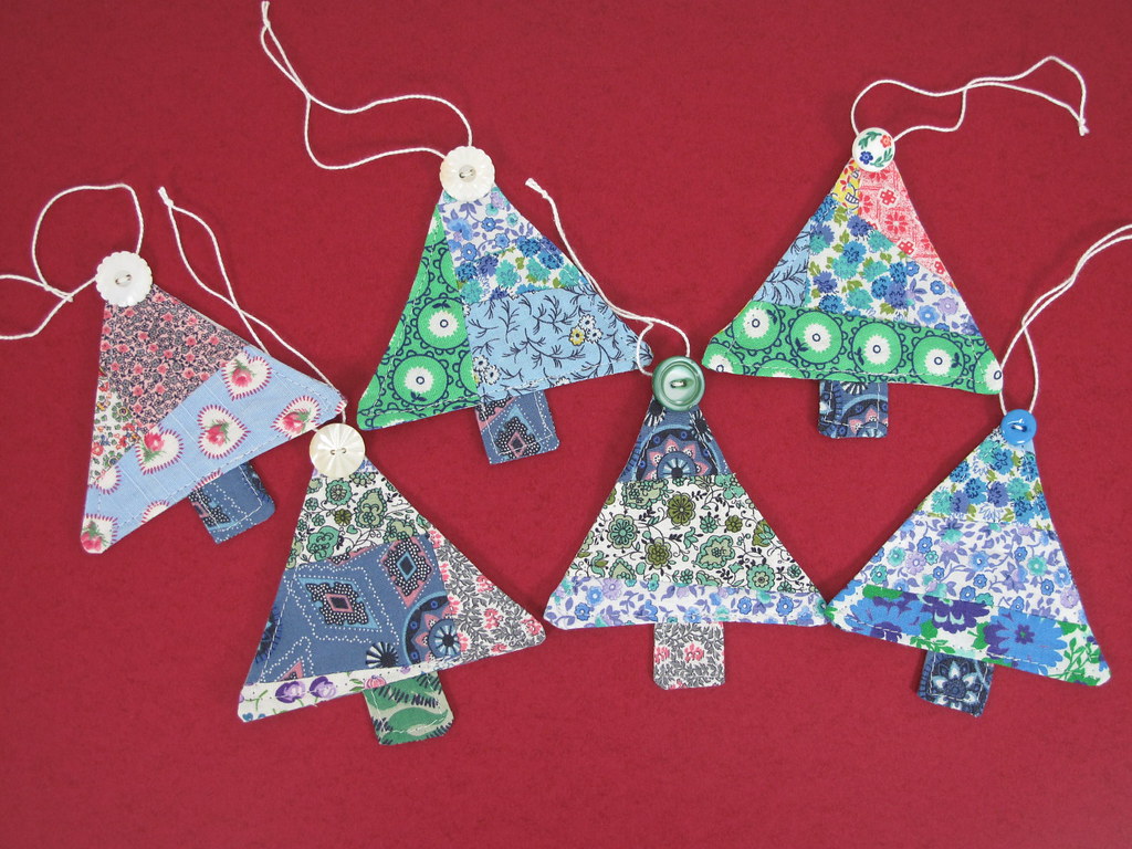 crazy christmas trees blues | Made for my sister-in-law usin… | Flickr