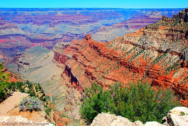 The South Rim of the Grand Canyon in Arizona