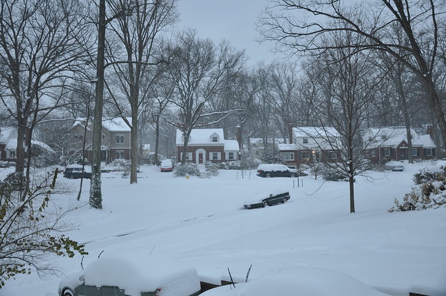 snow in Alexandria, VA