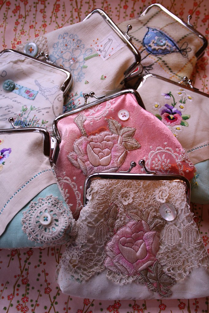 a gathering of coin purses | I have been a makin' and gettin… | Flickr