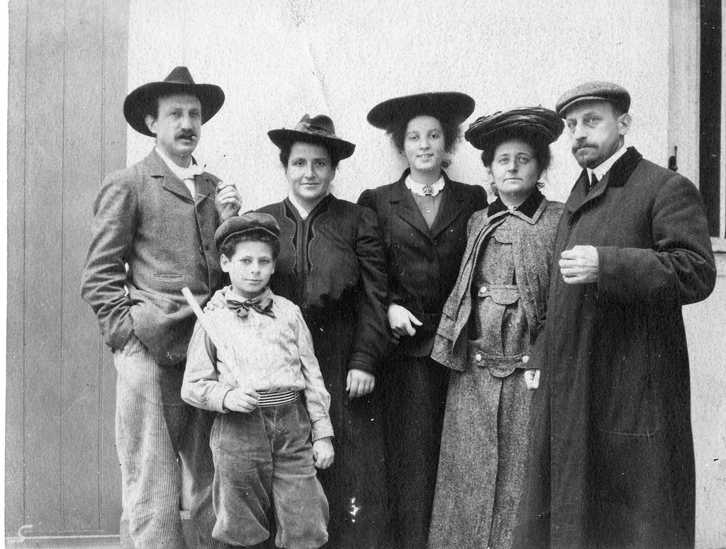 Gertrude Stein and family at Rue de Fleurus