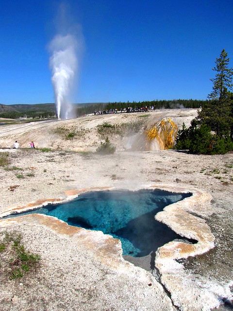 Blues and Blasts, Upper Geyser Basin , Yellowstone National Park