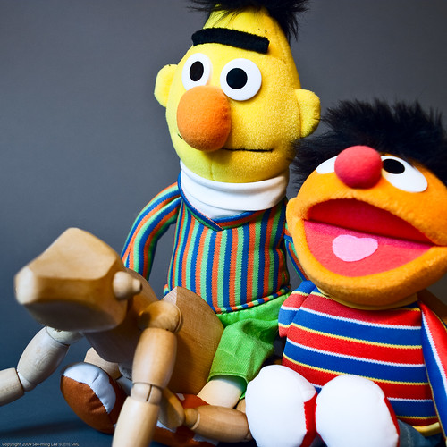 Ideal Husbands: Bert and Ernie / 20090917.10D.53948.P1.SQ / SML | by See-ming Lee (SML)