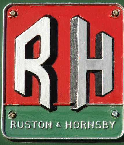 Ruston Hornsby works Plate by Ravensthorpe