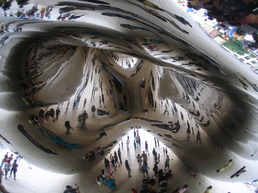 The Bean’s Omphalos | Viewing Mr. Anish Kapoor's Cloud Gate … | Flickr