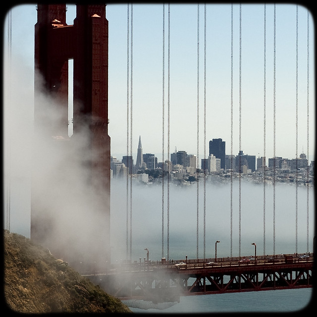 San Francisco skyline_Golden Gate Bridge