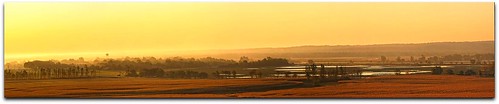 morning panorama sunrise pano iowa oktoberfest golfcourse goodmorning sundaymorning amana panoramicview amanaiowa middleamanaiowa