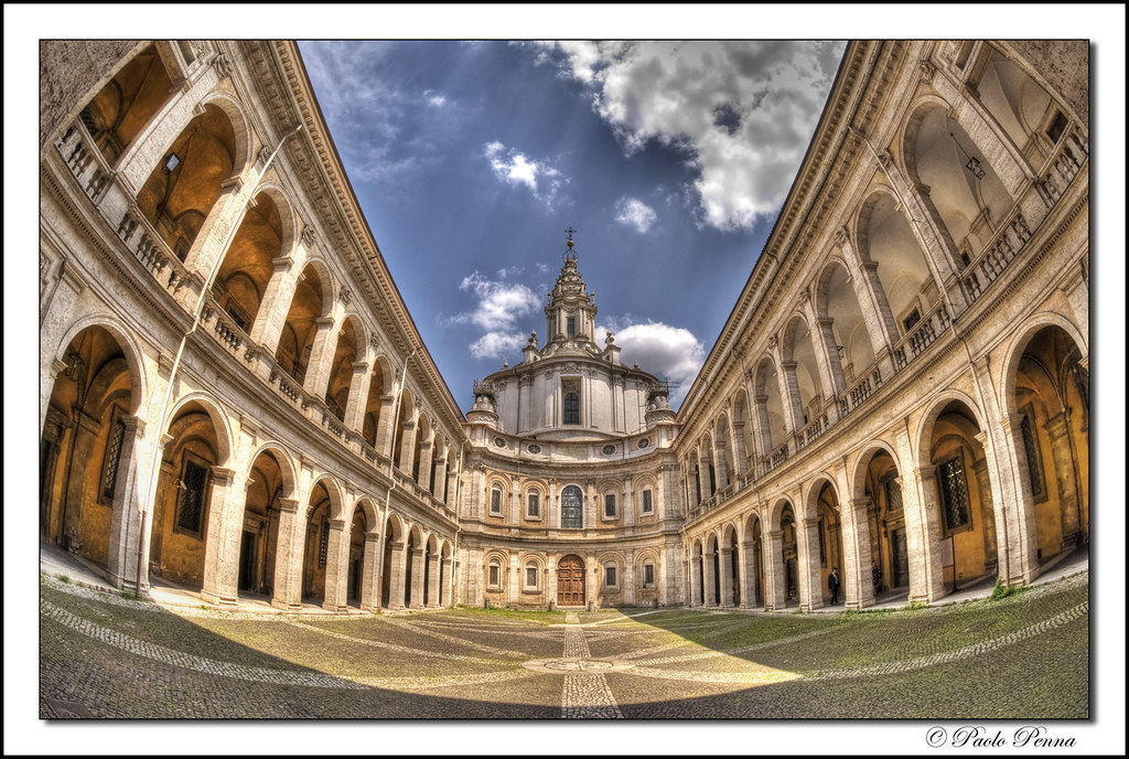 Chiesa di Sant'Ivo alla Sapienza, Roma Italia. - a photo on Flickriver