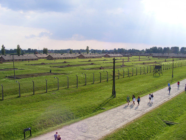 The Birkenau camp in 2009