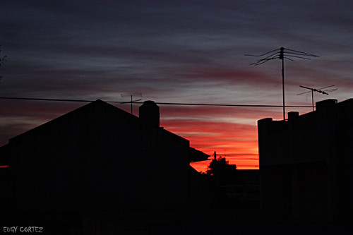sunset window argentina atardecer ventana casas antenas techos terrazas