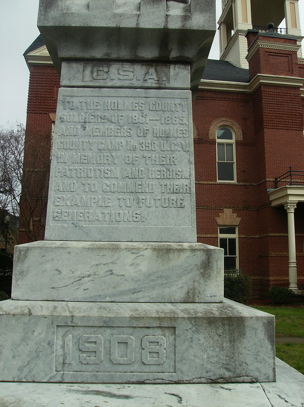 Confederate Monument Inscription - 2