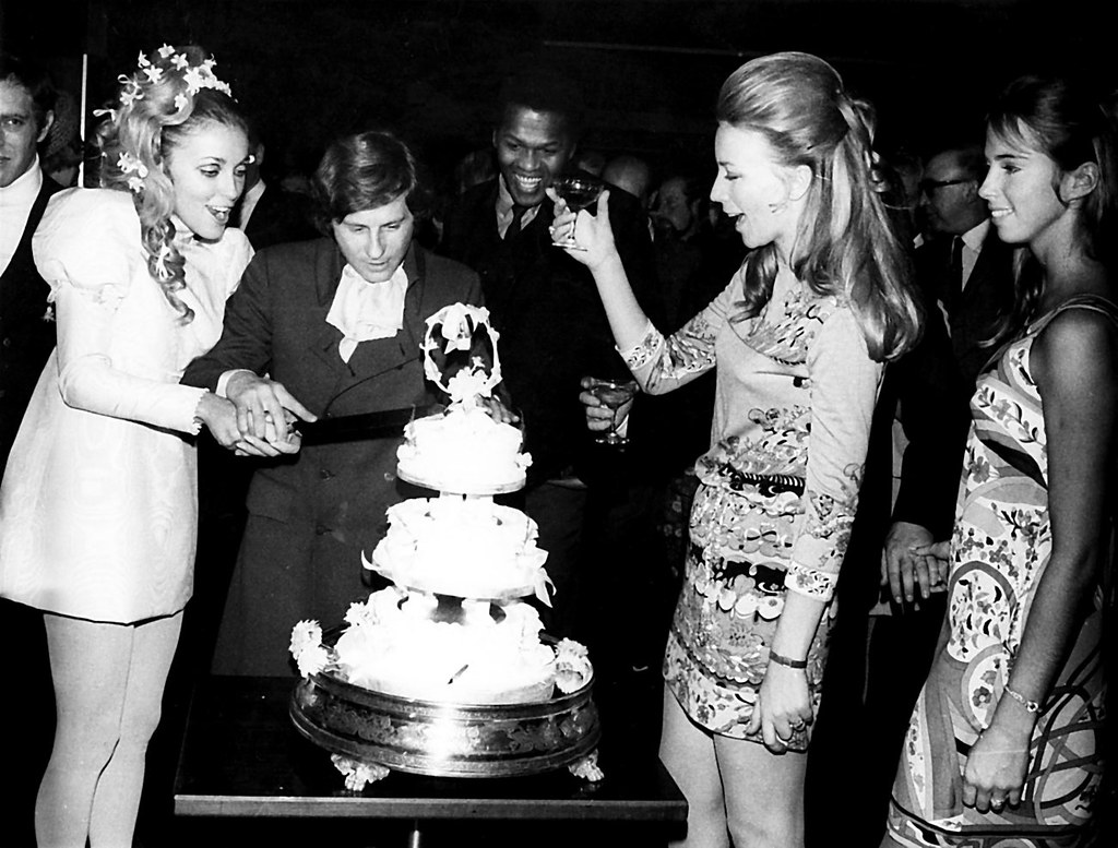 Sharon Tate and Roman Polanski's Wedding, 20.01.1968