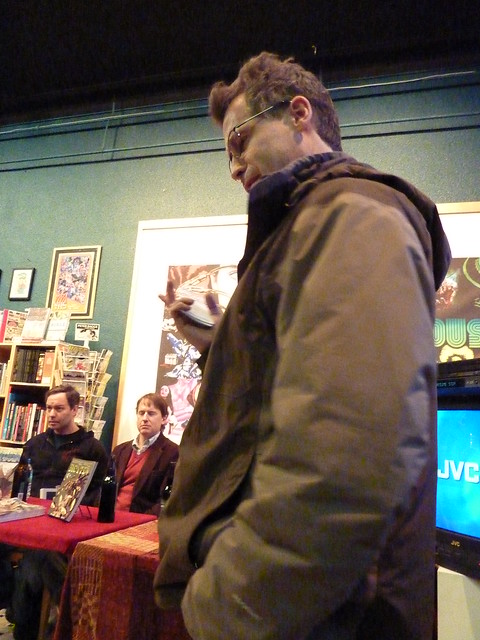 Jacques Boyreau, Portable Grindhouse panel discussion, Fantagraphics Bookstore & Gallery, Dec. 13, 2009