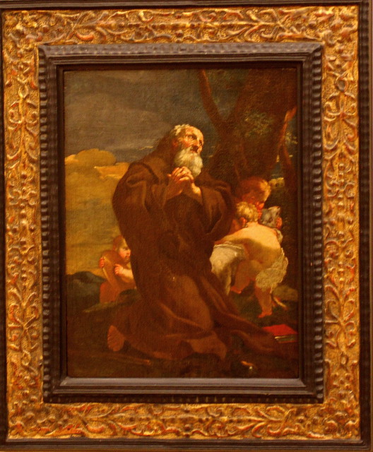 Chrales MELLIN, St. Francis of Paola at prayers, cca 1627 - 1629