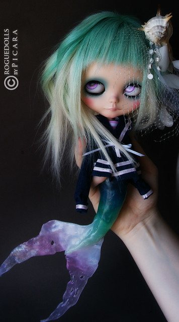 Little Marinerita - OOAK Custom Blythe doll vol.95