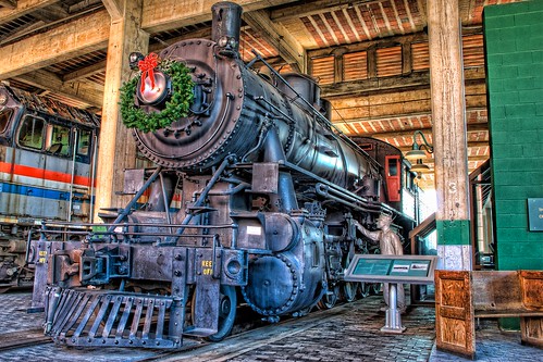 railroad museum train geotagged nc nikon northcarolina steam spencer hdr steamengine topaz 2100 alco decapod photomatix tonemapped d80 americanlocomotivecompany dougjohnson nctransportationmuseum topazadjust geo:lon=80435613 geo:lat=35686496 bigjohnsonphotoblogspotcom