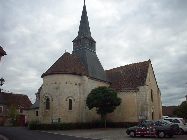 Eglise de Rivarennes, Indre.