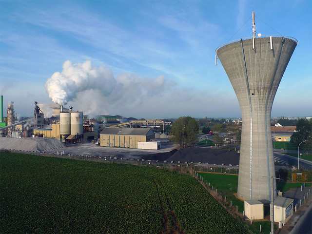 Sugar factory in Cagny (Normandy-FR)