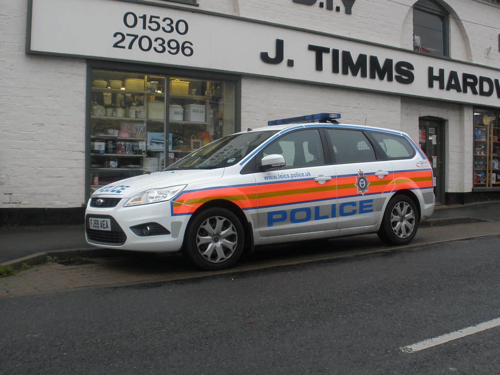 Leicestershire Constabulary Ford Focus Response Vehicle
