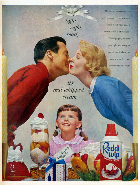 Reddi Wip Ad 1958