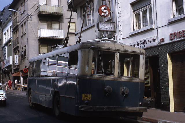 JHM-1969-0384 - Forbach, trolleybus
