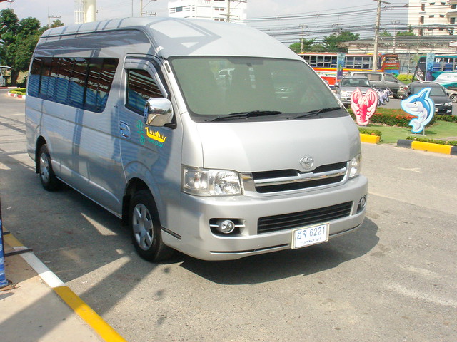 Our transport in Thailand - Toyota Commuter