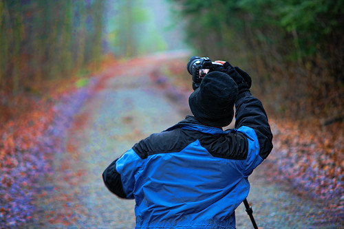 Photographer by Gary Simmons, Peter, Glenn and I did a road trip this morning. We headed down to Glen Morris for sunrise, looking