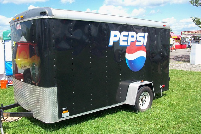 Pepsi utility trailer