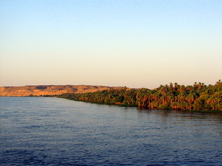 EGYPT- Nile cruise, sunset light