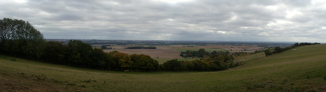 View from the Downs Sandling to Wye