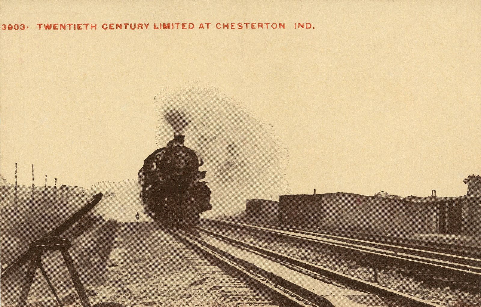 Twentieth Century Limited, circa 1912 - Chesterton, Indiana