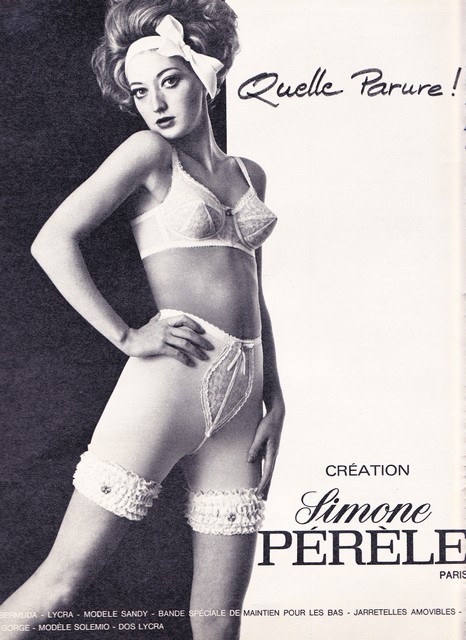 1968 - Simone Perele bra and girdle