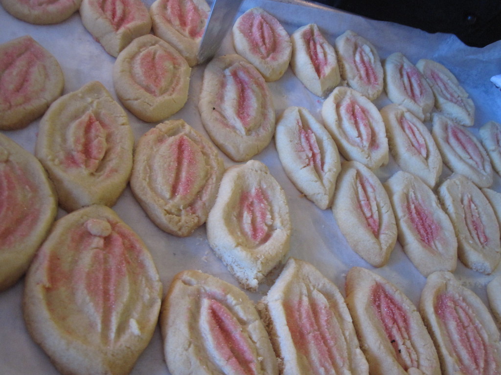 Vagina cookies from the bistro.