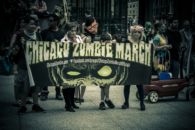 Chicago Zombie March_