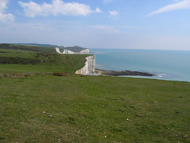 The South Downs Way over the Seven Sisters
