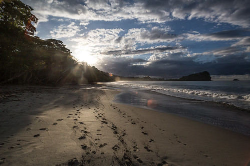 centralamerica manuelantonio beach sunrise quepos costarica