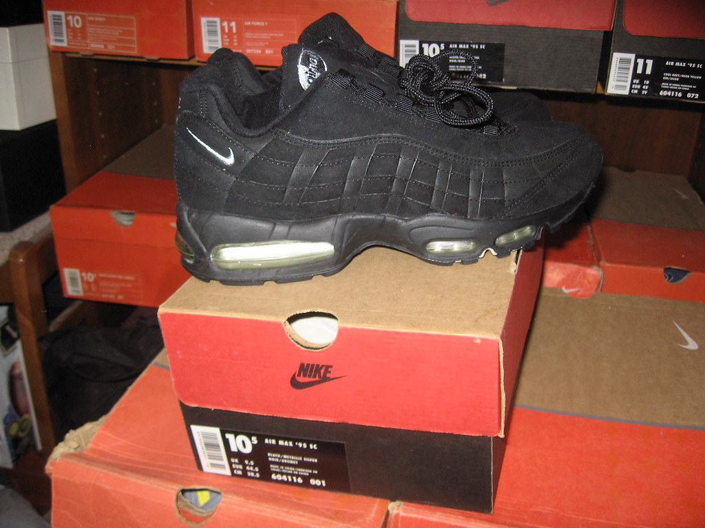 1998 Nike Air Max 95 Black/Silver | All 